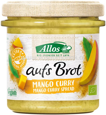 Allos aufs Brot Mango Curry, 140g