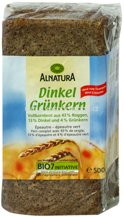 Alnatura Dinkel Grünkern Brot, 500g