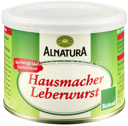 Alnatura Hausmacher Leberwurst, 200g