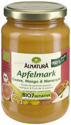 Alnatura Apfelmark mit Guave, Mango und Maracuja, 360g