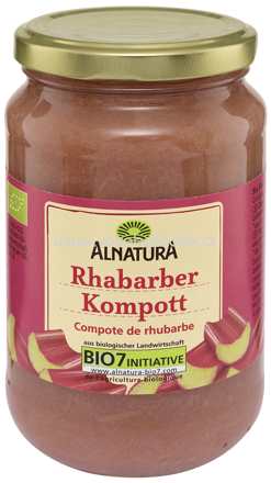 Alnatura Rhabarberkompott, 360g