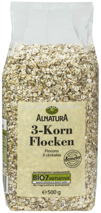 Alnatura 3-Korn-Flocken, 500g