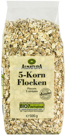 Alnatura 5-Korn-Flocken, 500g