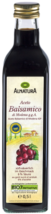 Alnatura Aceto Balsamico di Modena g.g.A., 500 ml