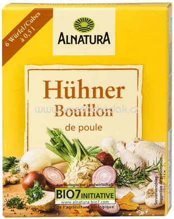 Alnatura Hühnerbouillon Würfel, 66g