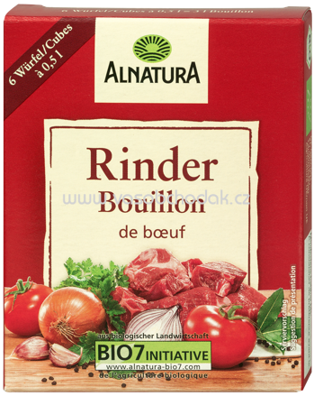 Alnatura Rinderbouillon Würfel, 66g