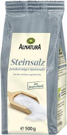 Alnatura Steinsalz im Beutel, 500g