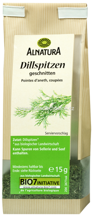 Alnatura Dillspitzen geschnitten, 15g