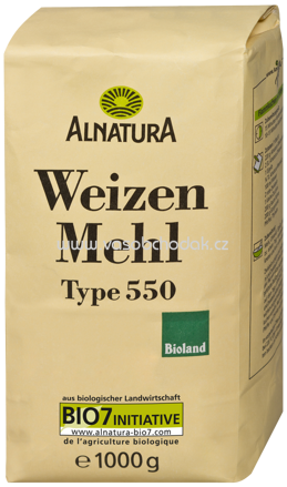 Alnatura Weizenmehl Type 550, 1kg