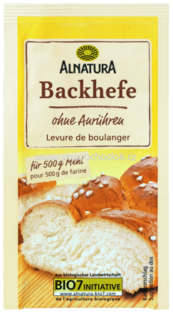 Alnatura Backhefe, 9g