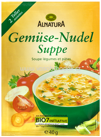 Alnatura Gemüse Nudel Suppe, 40g