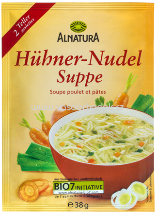 Alnatura Hühner Nudel Suppe, 38g