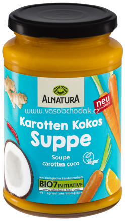 Alnatura Karotten Kokos Suppe, 375 ml