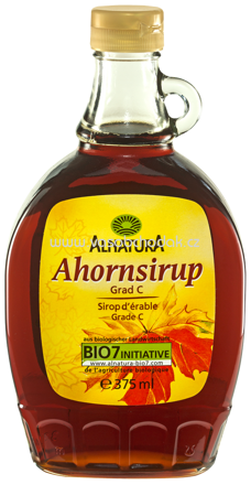 Alnatura Ahornsirup Grad C, 375 ml