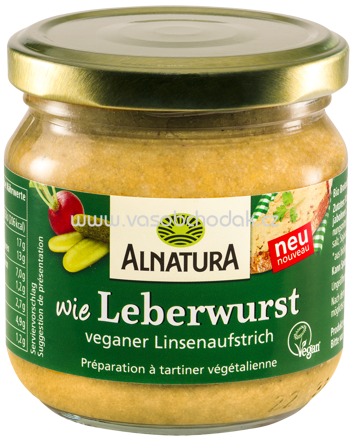 Alnatura Aufstrich wie Leberwurst, 165g