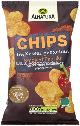 Alnatura Chips im Kessel gebacken Smoked Paprika, 125g