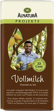 Alnatura Projekte Die gute Schokolade, 100g