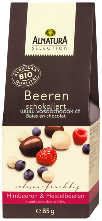 Alnatura Sélection Beeren schokoliert, 85g