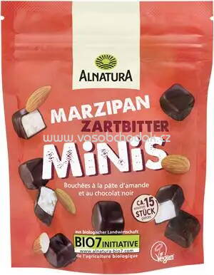 Alnatura Marzipan Zartbitter Minis, 70g