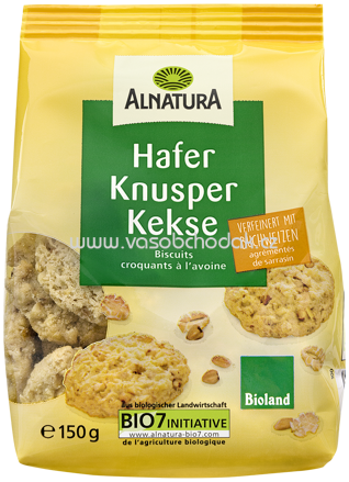 Alnatura Hafer Knusper Kekse, 150g