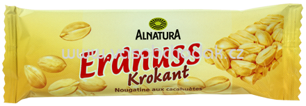 Alnatura Erdnuss Krokant Riegel, 30g