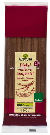Alnatura Dinkel Vollkorn Spaghetti, 500g