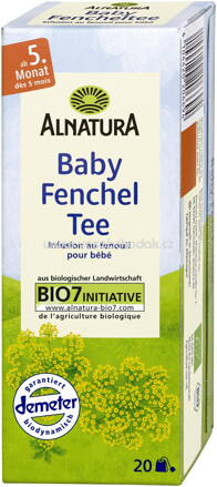 Alnatura Baby-Fencheltee, nach dem 5. Monat, 35g