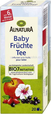 Alnatura Baby Früchtetee, ab 6. Monat 45g