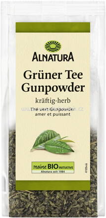 Alnatura Grüner Tee Gunpowder, lose, 100g