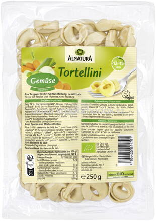 Alnatura Tortellini Gemüse, 250g
