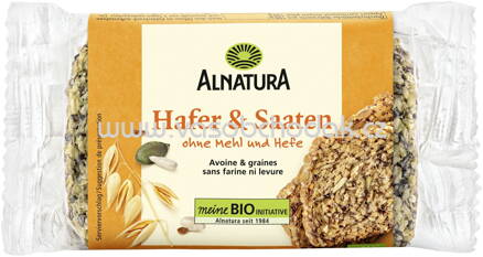Alnatura Hafer & Saaten Brot, 300g