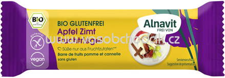 Alnavit Fruchtriegel Apfel Zimt, 40g