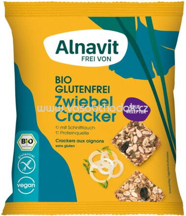 Alnavit Zwiebel Cracker, 75g