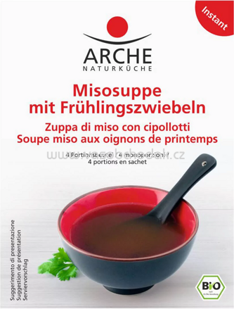 Arche Misosuppe mit Frühlingszwiebeln, 4x10g