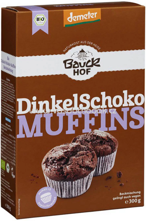 Bauckhof Backmischung DinkelSchoko Muffins, 300g