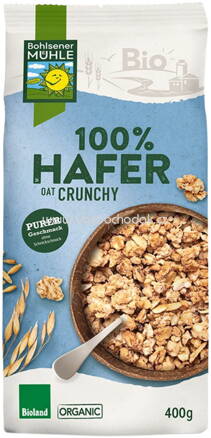 Bohlsener Mühle 100% Hafer Crunchy, 400g