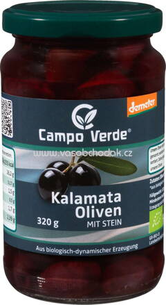 Campo Verde Kalamata Oliven mit Stein, 320g
