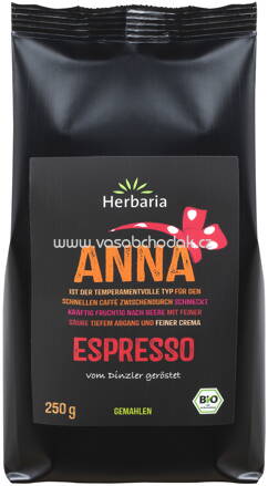 Herbaria Anna Espresso, gemahlen, 250g