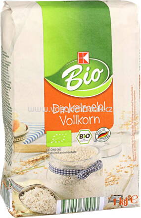 K-Bio Dinkelmehl Vollkorn, 1 kg