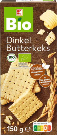 K-Bio Dinkel Butterkeks, 150g