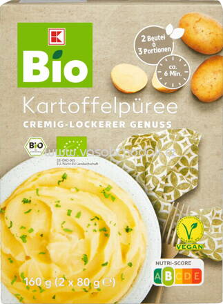 K-Bio Kartoffelpüree, 160g