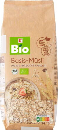 K-Bio Basis Müsli, 750g