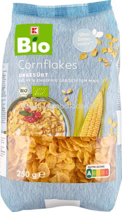 K-Bio Cornflakes, ungesüßt, 250g