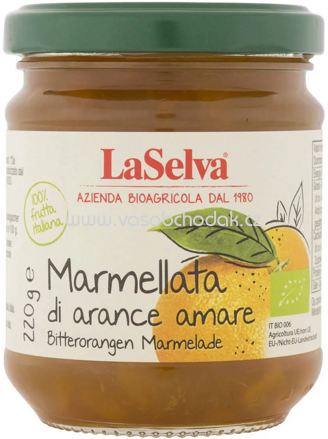 LaSelva Bitterorangen Marmelade, 220g