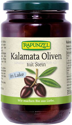 Rapunzel Oliven Kalamata violett, mit Stein in Lake, 355g