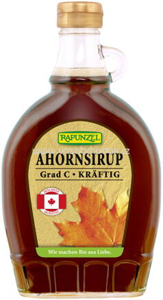 Rapunzel Ahornsirup Grad C, 375 ml