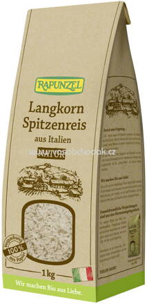 Rapunzel Langkorn Spitzenreis natur - Vollkorn, 1 kg