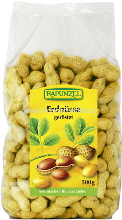 Rapunzel Erdnüsse in der Schale geröstet, 500g