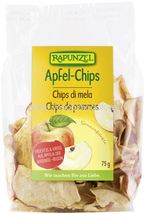 Rapunzel Apfel-Chips, 75g