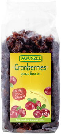 Rapunzel Cranberries, 250g